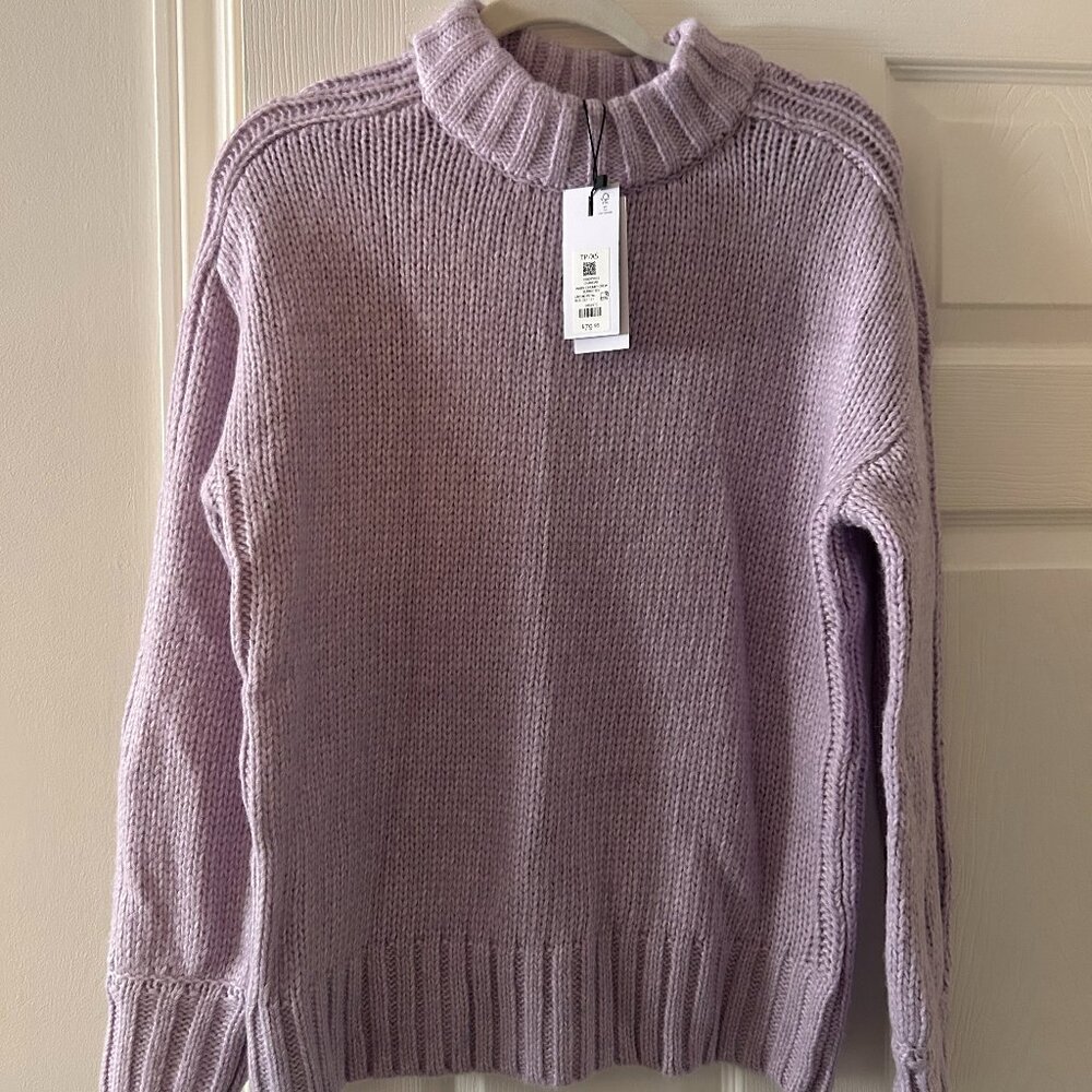 3/$15 🟣 NWT Dynamite oversized lilac sweater
